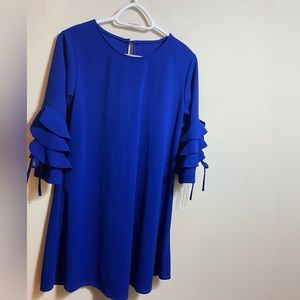 NWT Ruffle sleeve dress
